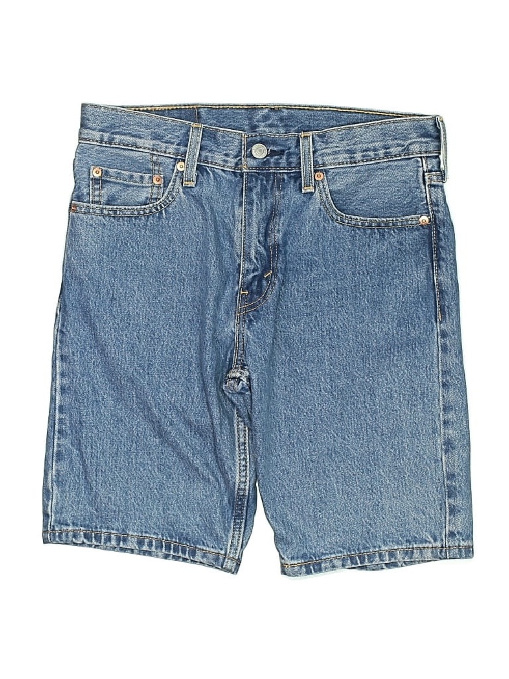 Levi 405 Medium Blue Denim Jean Shorts